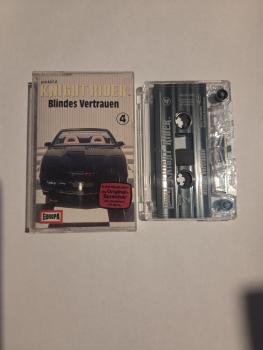 Knight Rider Folge 4 Blindes Vertrauen Transparent 514 437.0 Europa(Cover beschädigt)